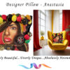 Anastasia Designer Pillow