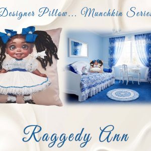 Raggedy Ann Designer Pillow (Munchkin Series)