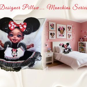 Designer Pillow (Munchkins Series) (SOLD)