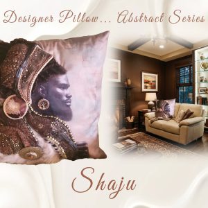Shaju Designer Pillow (Abstract Series) (SOLD)
