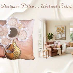 Designer Pillow (Abstract Series)